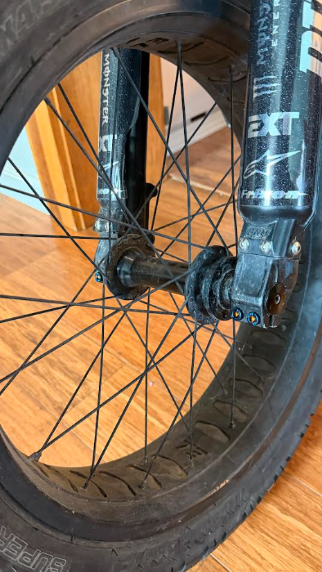 Super73 Front Wheel Pinch Bolts