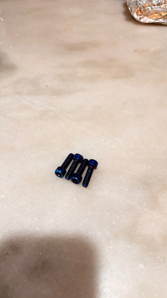 Super73 Titanium Bar Clamp Bolts