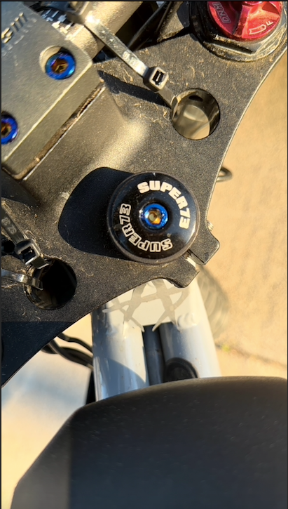 Super73 Headset bolt